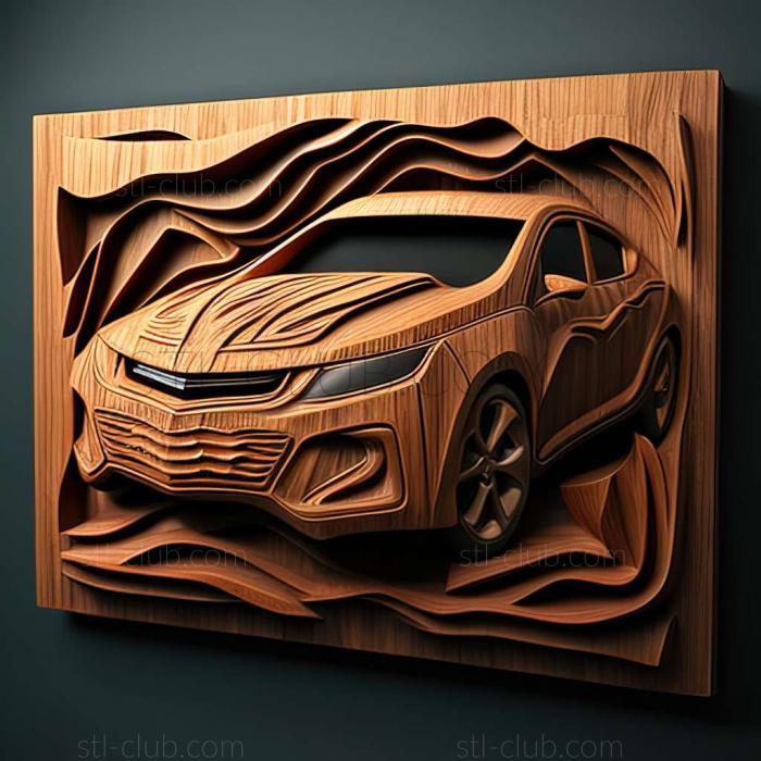 3D мадэль Chevrolet Volt (STL)